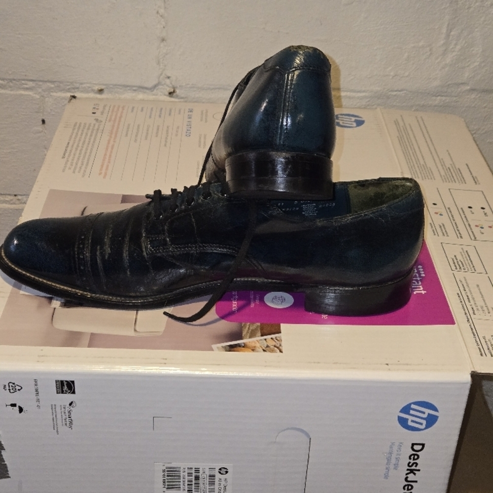 Black Leather Dress Shoes